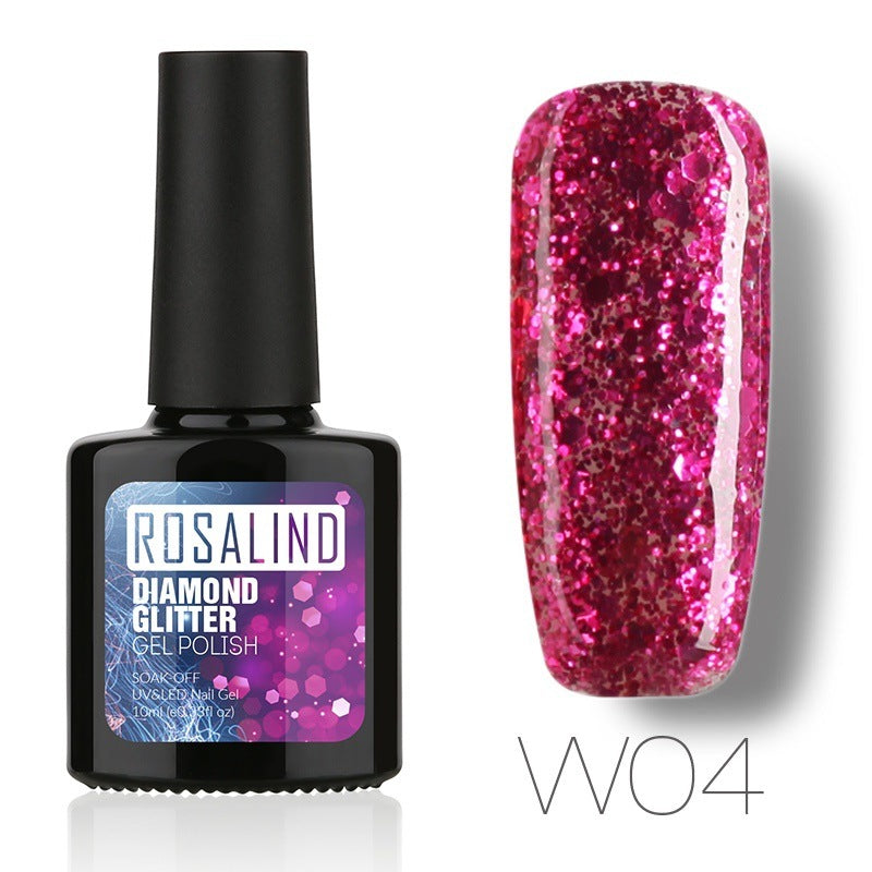 Diamond Nail Gel – Shiny Long-Lasting Gel Polish for Sparkling Nail Art
