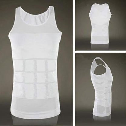 Men’s Body Tummy Shaper Vest – Slim Fit Compression Undershirt