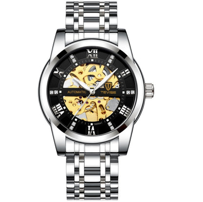 Men’s Fashion Automatic Mechanical Hollow Watch – Waterproof Design