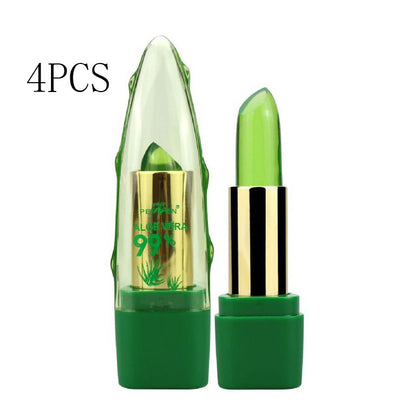 Aloe Vera Color Changing Lip Balm – Moisturizing Lip Care Gloss