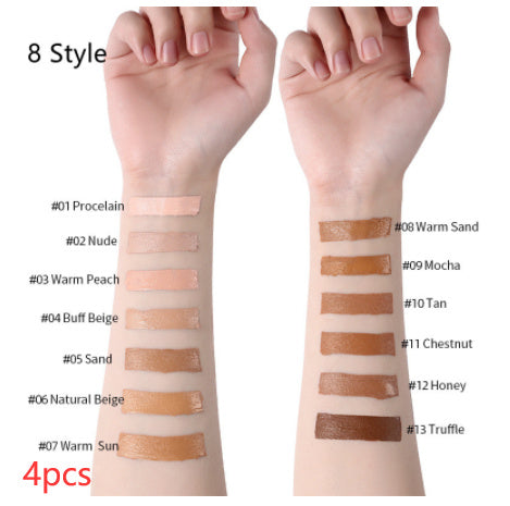 "Liquid Foundation Oil Control Concealer Makeup Base"