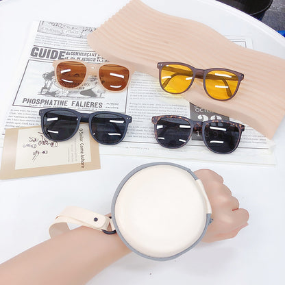 Trendy Women’s Foldable Polarized Sunglasses – TR Frame