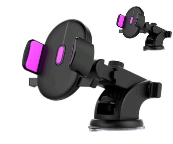 "Long Arm Car Phone Holder – Dashboard & Windshield Mount with Strong Suction Cup – Fits All Phones"