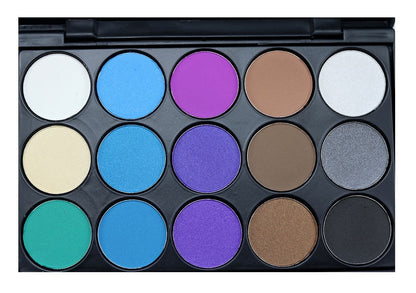 15 Color Earth Tone Smoky Eyeshadow Palette