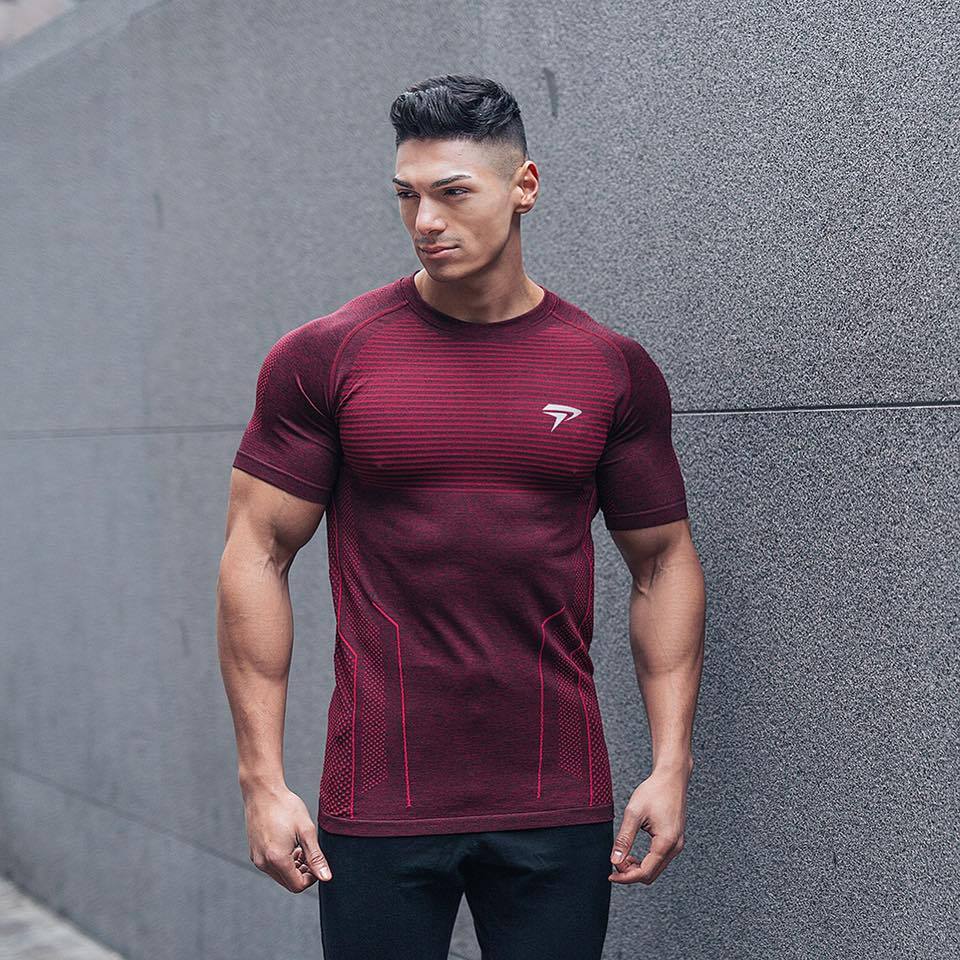 Men’s Workout T-Shirt – Quick Dry Gym & Fitness Training Top