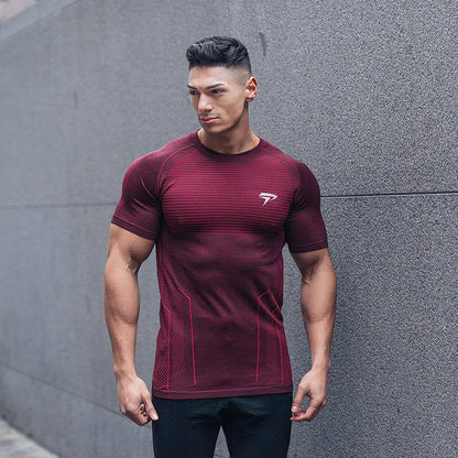 Men’s Workout T-Shirt – Quick Dry Gym & Fitness Training Top