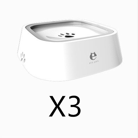 1.5L Cat & Dog Water Bowl – Anti-Overflow Slow Feeder & Floating Pet Fountain, ABS & PP Materials
