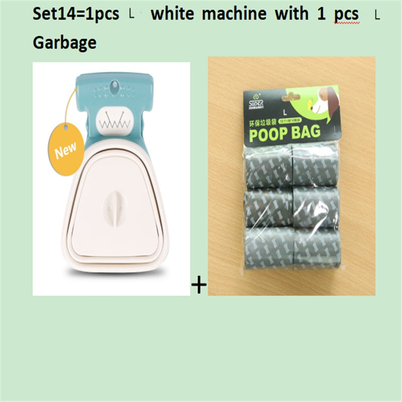 Foldable Dog Pooper Scooper – Travel Pet Waste Picker with Bags
