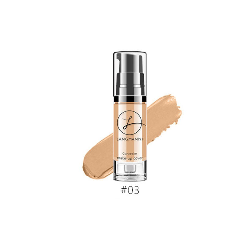 "Liquid Foundation Concealer Full Coverage Makeup"