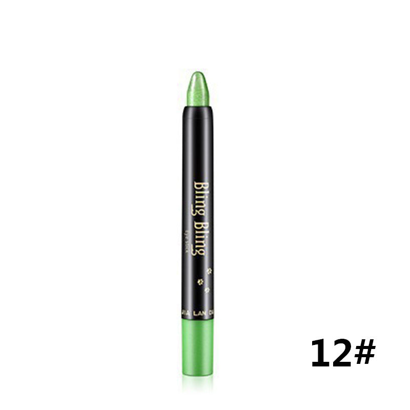 Pearlescent Eyeshadow Pen – Waterproof Shiny Gel Stick (15 Colors)