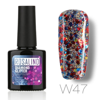 Diamond Nail Gel – Shiny Long-Lasting Gel Polish for Sparkling Nail Art