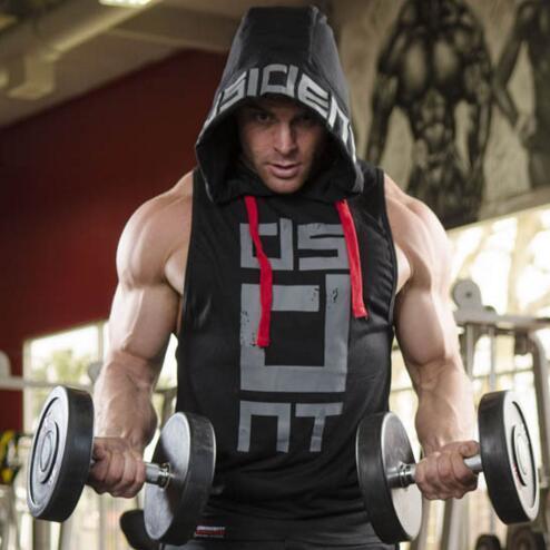 Men’s Summer Sleeveless Hoodie – Lightweight Casual Gym Top