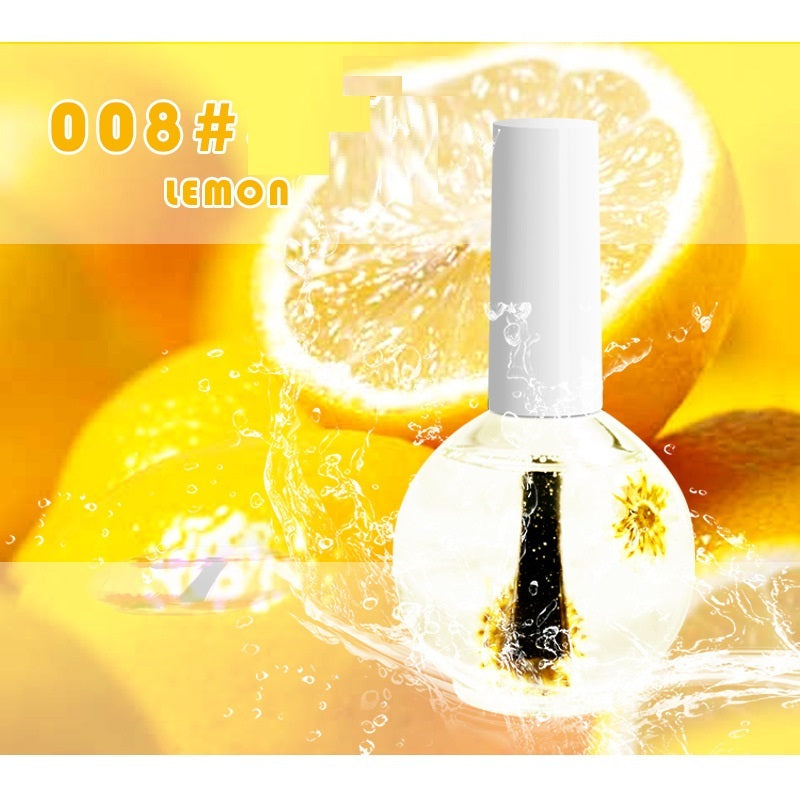 Nail Beauty Treatment Oil – Dried Flower Nutrition Base Coat & Moisturizing Nail Care Solution