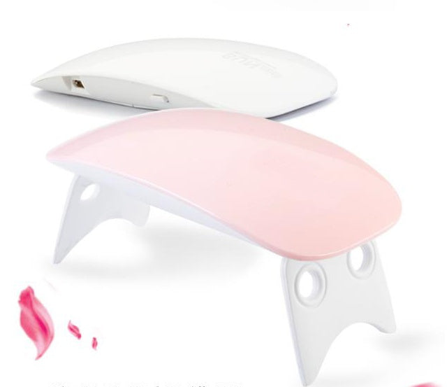 USB LED Nail Light – 6W Portable Light Therapy Machine for Quick Nail Drying