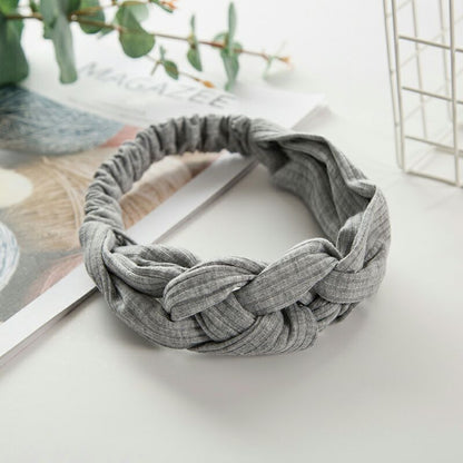 Knitted Chinese Knot Hair Band – Stylish Headband for Women
