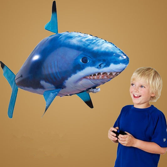 RC Shark Toy – Infrared Air & Swimming Fish for Kids
