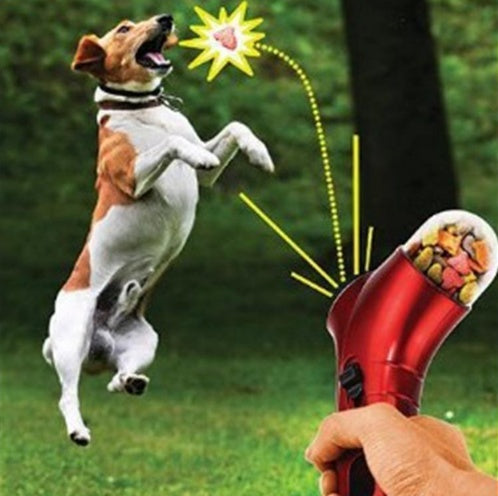 Funny Pet Food Catapult Feeder – Interactive Treat Dispenser Toy for Cats & Dogs