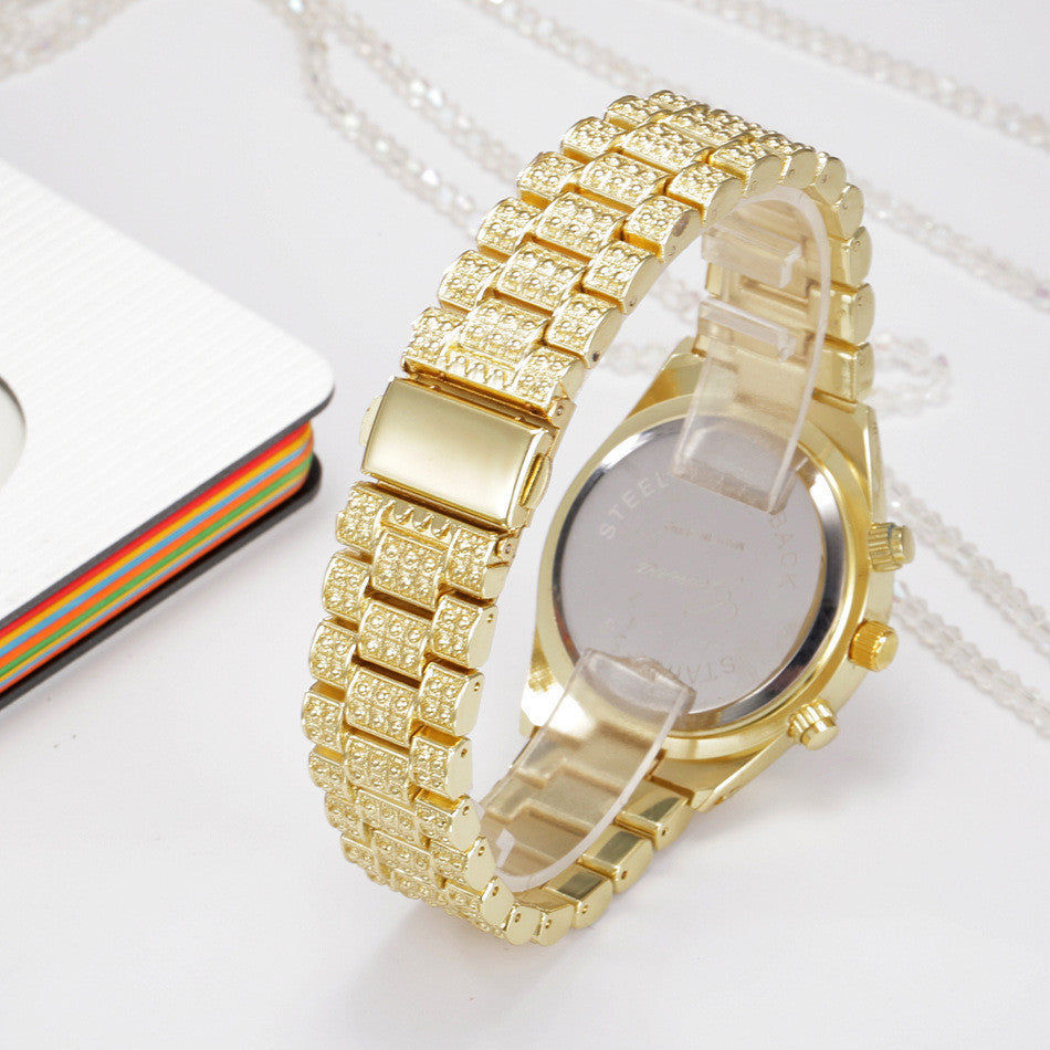 Premium Stainless Steel Women’s Analog Watch