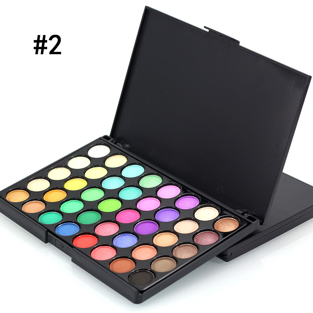 40 Color Waterproof Glitter Eyeshadow Palette