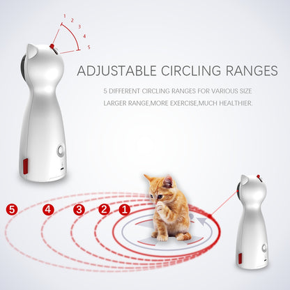 LED Laser Smart Cat Toy