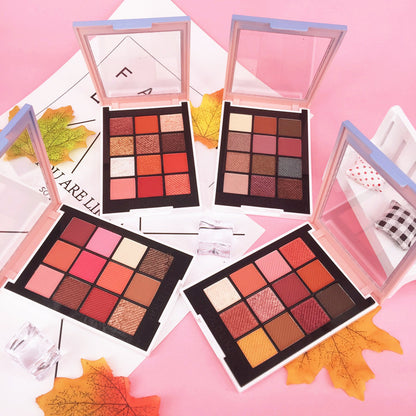 HOLD LIVE 12-Color Matte & Glitter Eyeshadow Palette