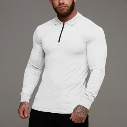 Men’s Long Sleeve Polo Shirt