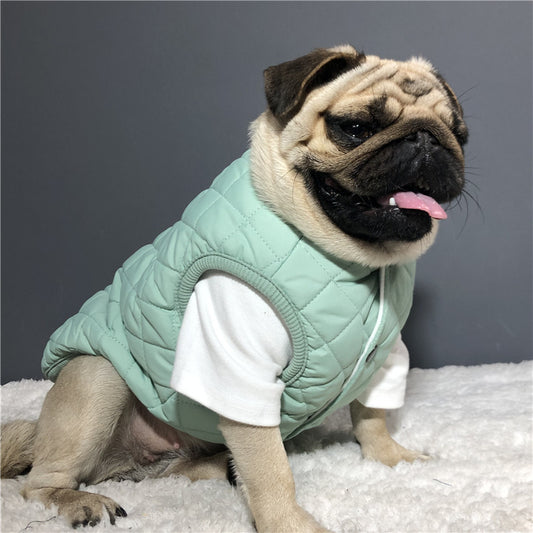 Warm Dog Vest – Soft Cotton Winter Pet Clothing