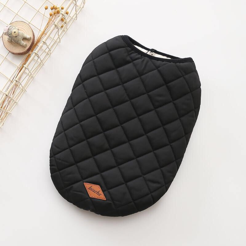 Warm Dog Vest – Soft Cotton Winter Pet Clothing