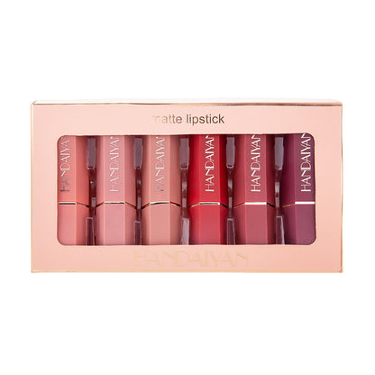 Matte Lipstick Gift Box Set – Non-stick & Long-lasting