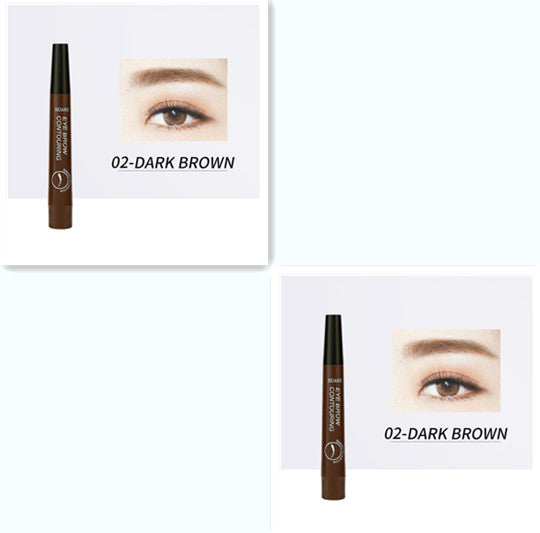 4-Head Eyebrow Pencil – Long-Lasting, Smudge-Proof Brow Pen