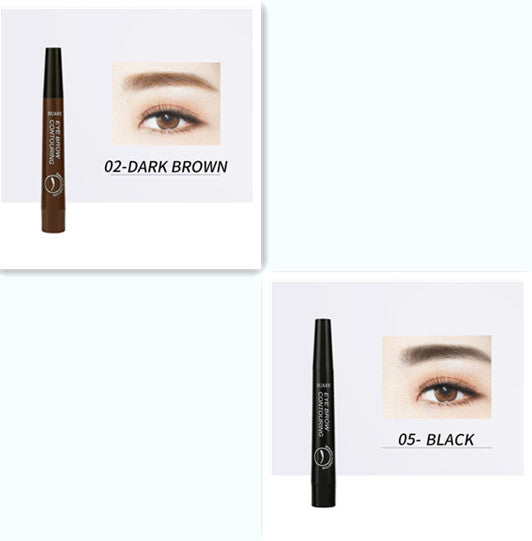 4-Head Eyebrow Pencil – Long-Lasting, Smudge-Proof Brow Pen