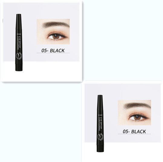 4-Head Eyebrow Pencil – Long-Lasting, Smudge-Proof Brow Pen