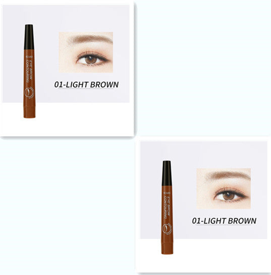 4-Head Eyebrow Pencil – Long-Lasting, Smudge-Proof Brow Pen