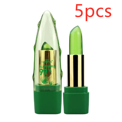 Aloe Vera Color Changing Lip Balm – Moisturizing Lip Care Gloss
