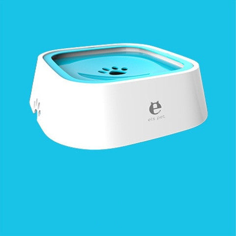 1.5L Cat & Dog Water Bowl – Anti-Overflow Slow Feeder & Floating Pet Fountain, ABS & PP Materials