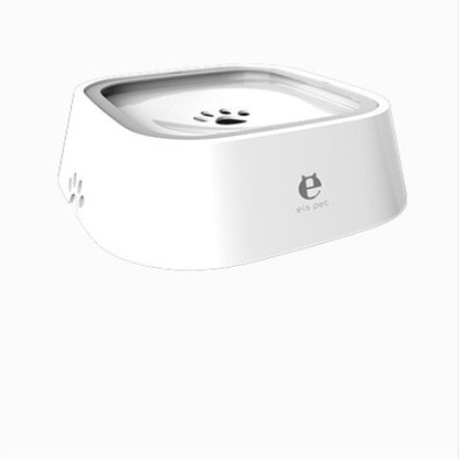 1.5L Cat & Dog Water Bowl – Anti-Overflow Slow Feeder & Floating Pet Fountain, ABS & PP Materials