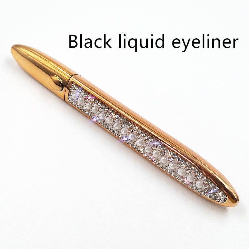 Self-Adhesive False Eyelashes with Multicolor Eyeliner – No Glue Needed