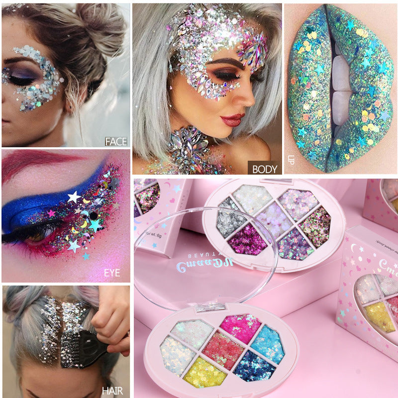 Face & Body Glitter Gel – Festival Shimmer Pigment