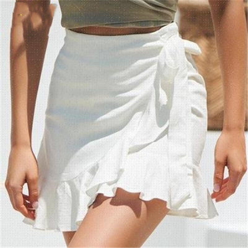 Women’s Casual Elegant Waist Skirt