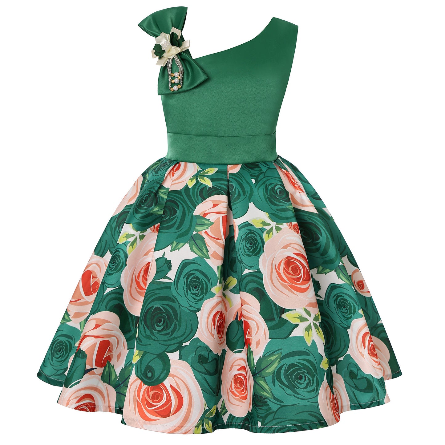 Girls’ Princess Dress – Digital Print Children’s Dress