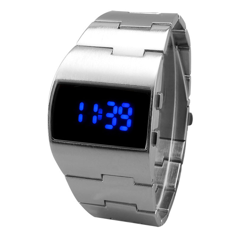 Men’s Iron Man LED Watch – Fashion Electronic Wristwatch