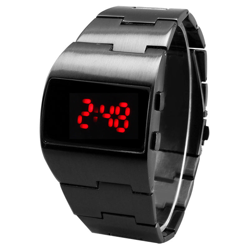 Men’s Iron Man LED Watch – Fashion Electronic Wristwatch