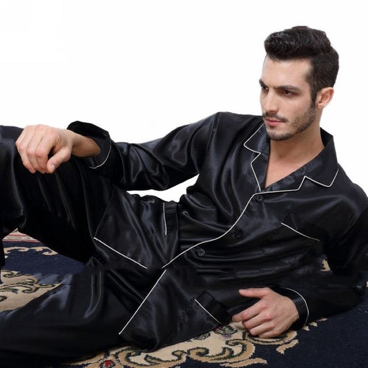 Men’s Winter Pajama Set – Warm Homewear & Nightwear