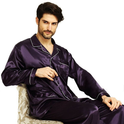 Men’s Winter Pajama Set – Warm Homewear & Nightwear