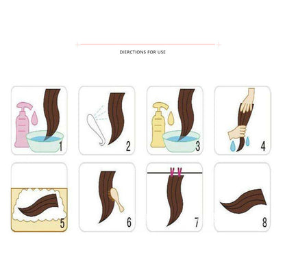 Front Lace Long Curly Synthetic Wig – European & American Style