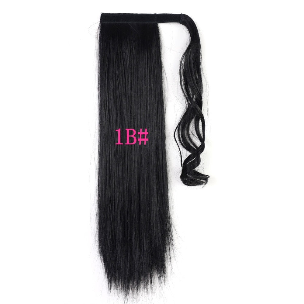Long Straight Clip-In Ponytail Hair Extension – Heat Resistant