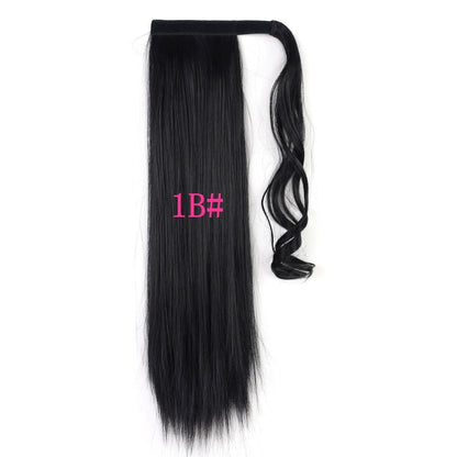 Long Straight Clip-In Ponytail Hair Extension – Heat Resistant