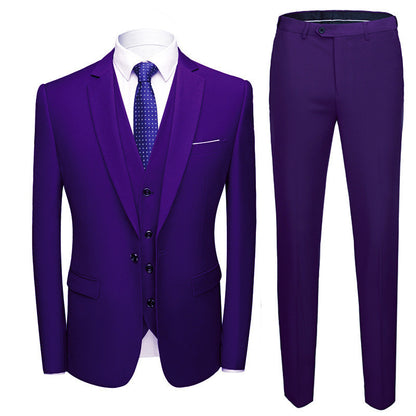 Men’s Business & Wedding Suit Set – Formal Dress Suit for Special Occasions