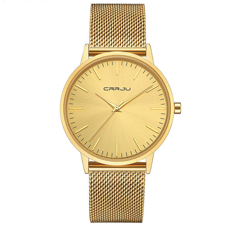 Unisex Casual Business Quartz Watch – Stylish Everyday Design
