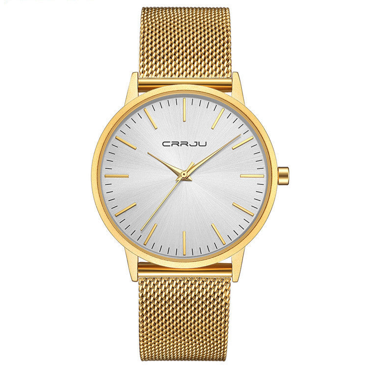 Unisex Casual Business Quartz Watch – Stylish Everyday Design